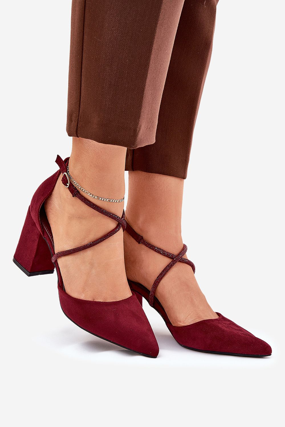 Escarpins talon large model 211083 Step in style