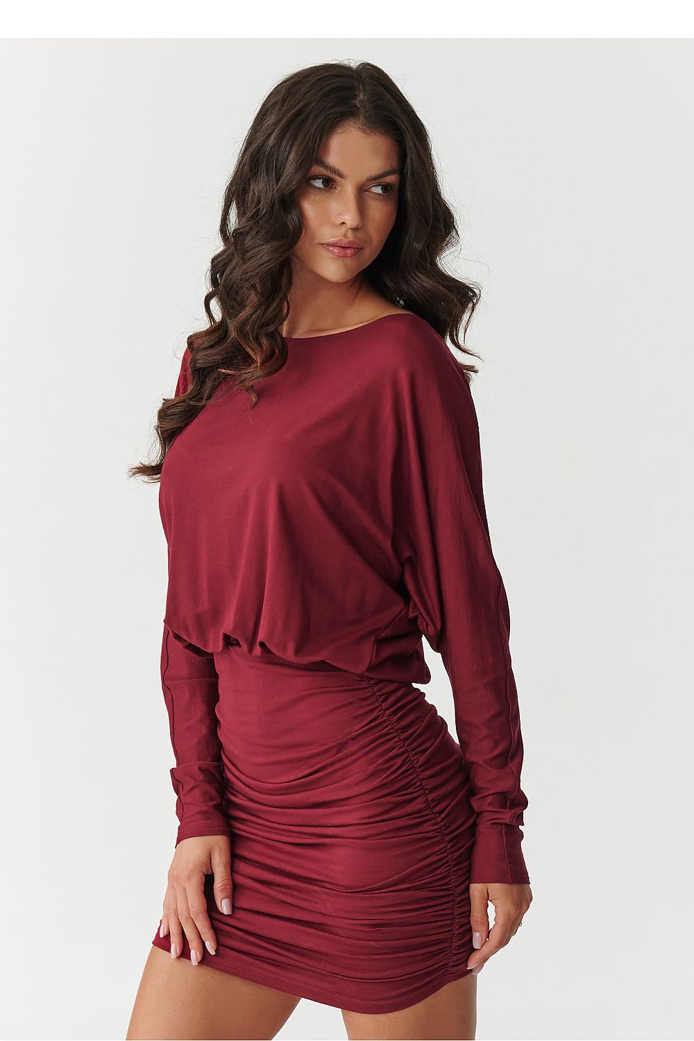 Robe de jour model 217152 Makadamia