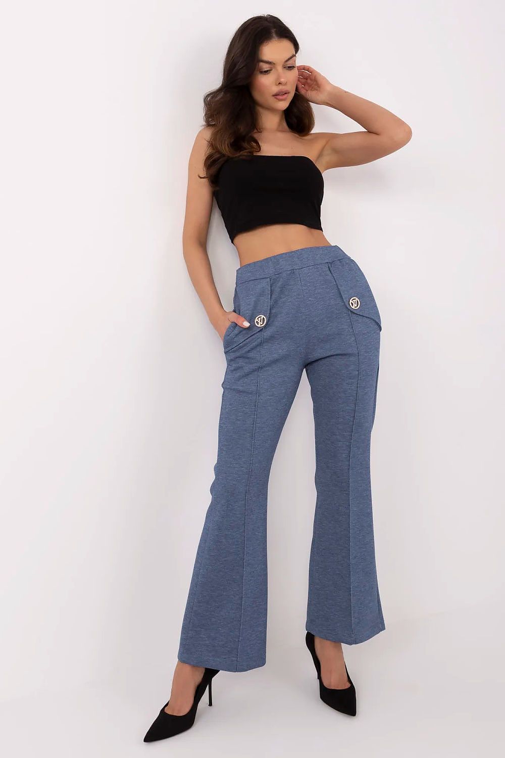  Pantalon survêtement model 210963 Italy Moda 