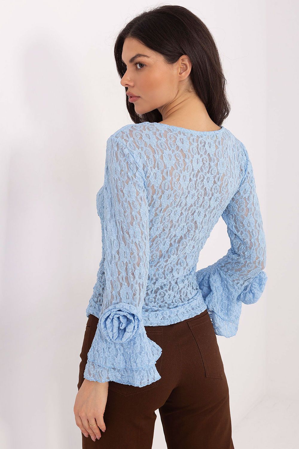  Blouse en dentelle model 222738 Italy Moda 