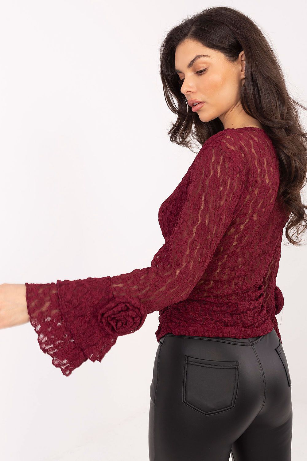  Blouse en dentelle model 222740 Italy Moda 